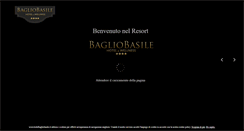 Desktop Screenshot of hotelbagliobasile.it